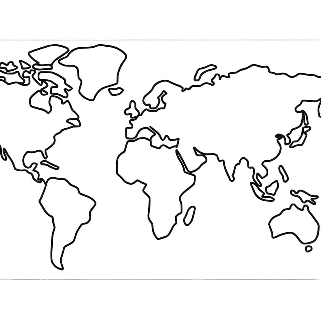 Carte du monde
