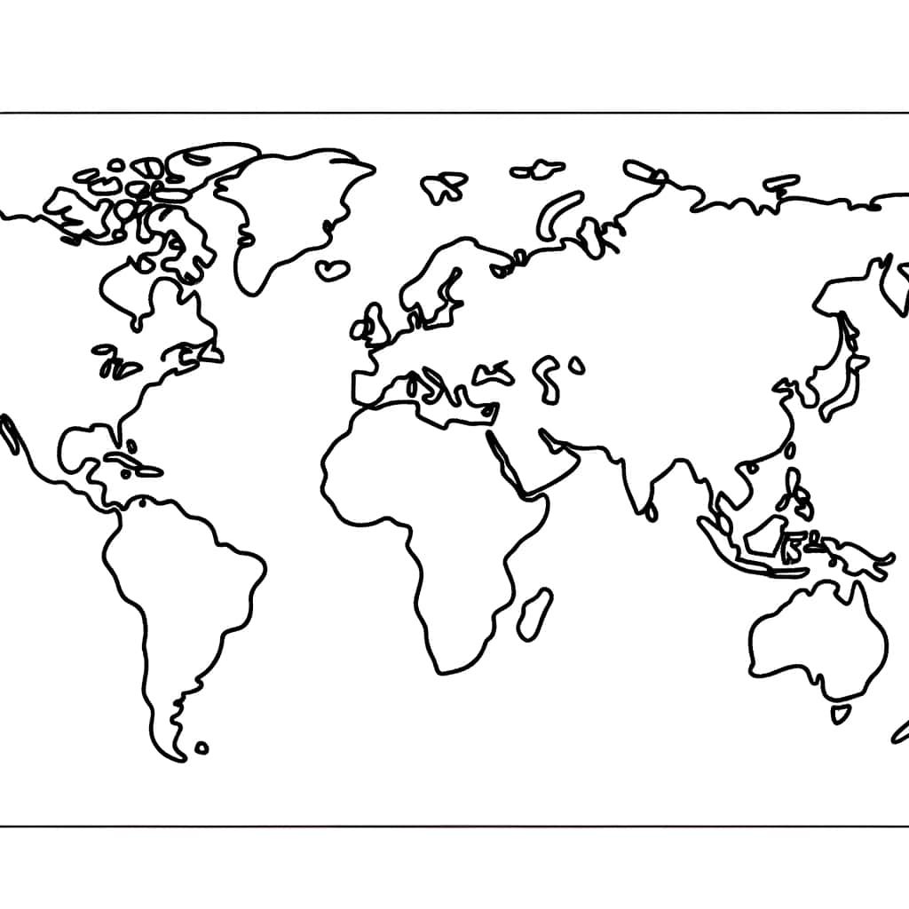 Carte du monde