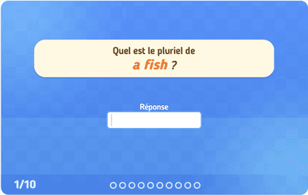 Les pluriels irréguliers lvl1 (write it!)