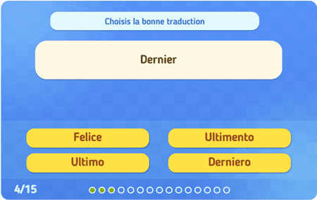 Les adjectifs usuels 1