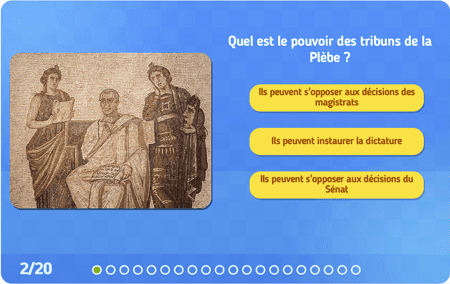 Quiz : La république romaine